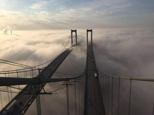 Sky, Cloud, Plant, Tree, Girder bridge, Natural landscape, Bridge, Truss bridge, Arch bridge, Landscape