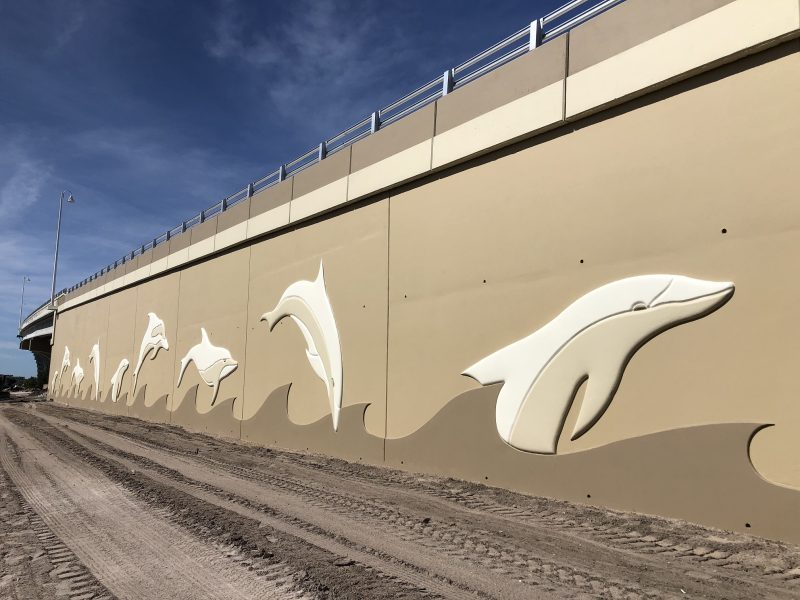 Bayway Dolphin Walls