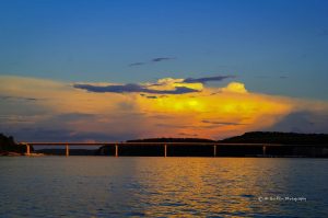 Sky, Cloud, Plant, Tree, Girder bridge, Natural landscape, Bridge, Truss bridge, Arch bridge, Landscape