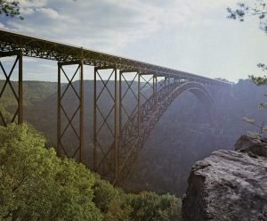 Sky, Cloud, Plant, Tree, Girder bridge, Natural landscape, Bridge, Truss bridge, Arch bridge, Landscape