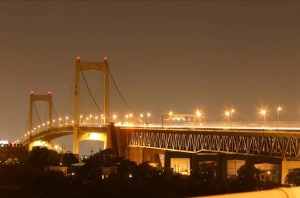 Sky, Cloud, Plant, Tree, Girder bridge, Natural landscape, Bridge, Truss bridge, Arch bridge, Landscape